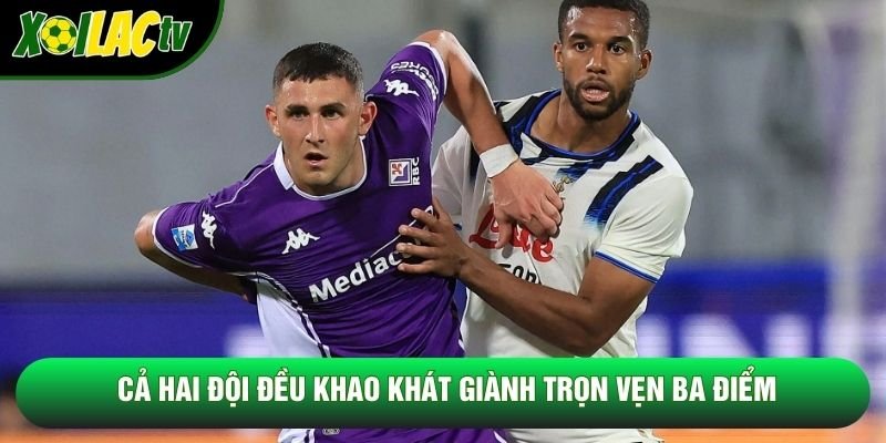 Cả hai đội đều khao khát giành trọn vẹn ba điểm Cả hai đội đều khao khát giành trọn vẹn ba điểm